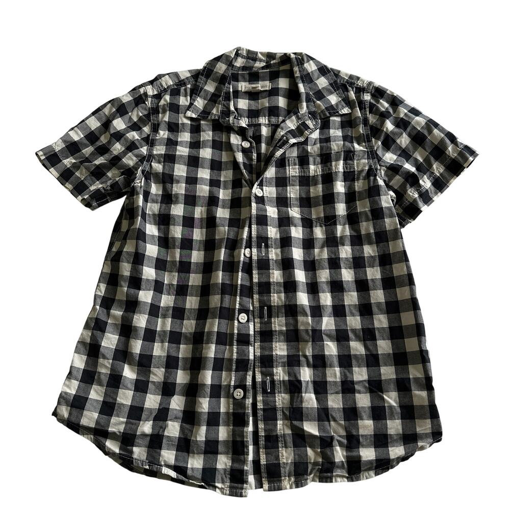 Tucker + Tate check button down shirt